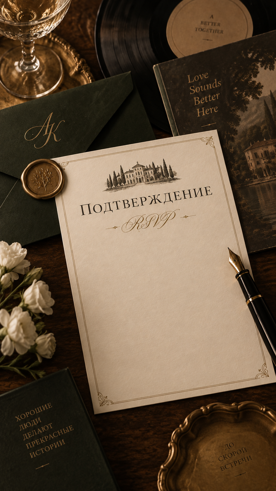 Подтверждение RSVP