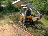 Доставка подсыпки и планировка участка