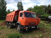 Доставка подсыпки и планировка участка