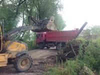 Погрузка мусора и утилизация