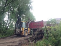Погрузка мусора и утилизация
