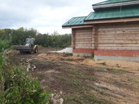 Доставка 1000 куб. м. отсыпки и планировка