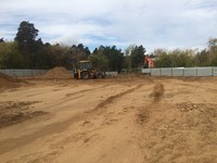 Разработка котлована 5000 куб.м. на ул. Ткача