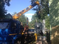 Перевозка немецкого крематора