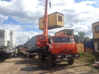 Погрузка и перевозка бытовок