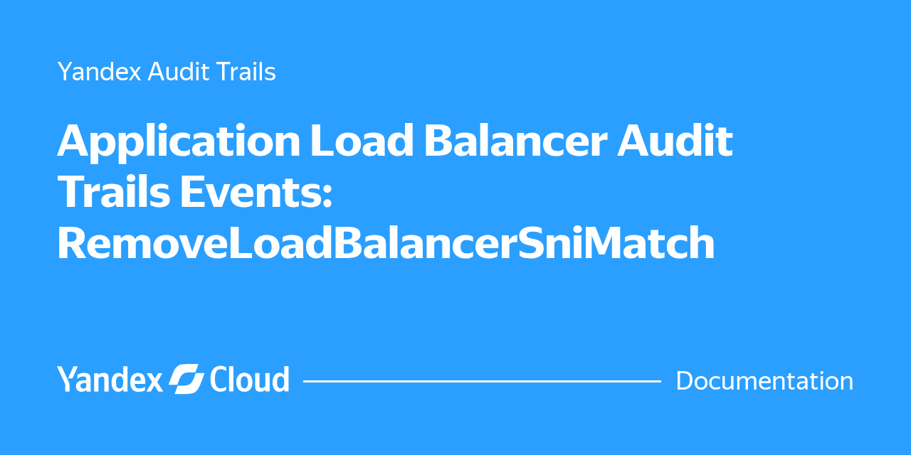 Application Load Balancer Audit Trails Events ...