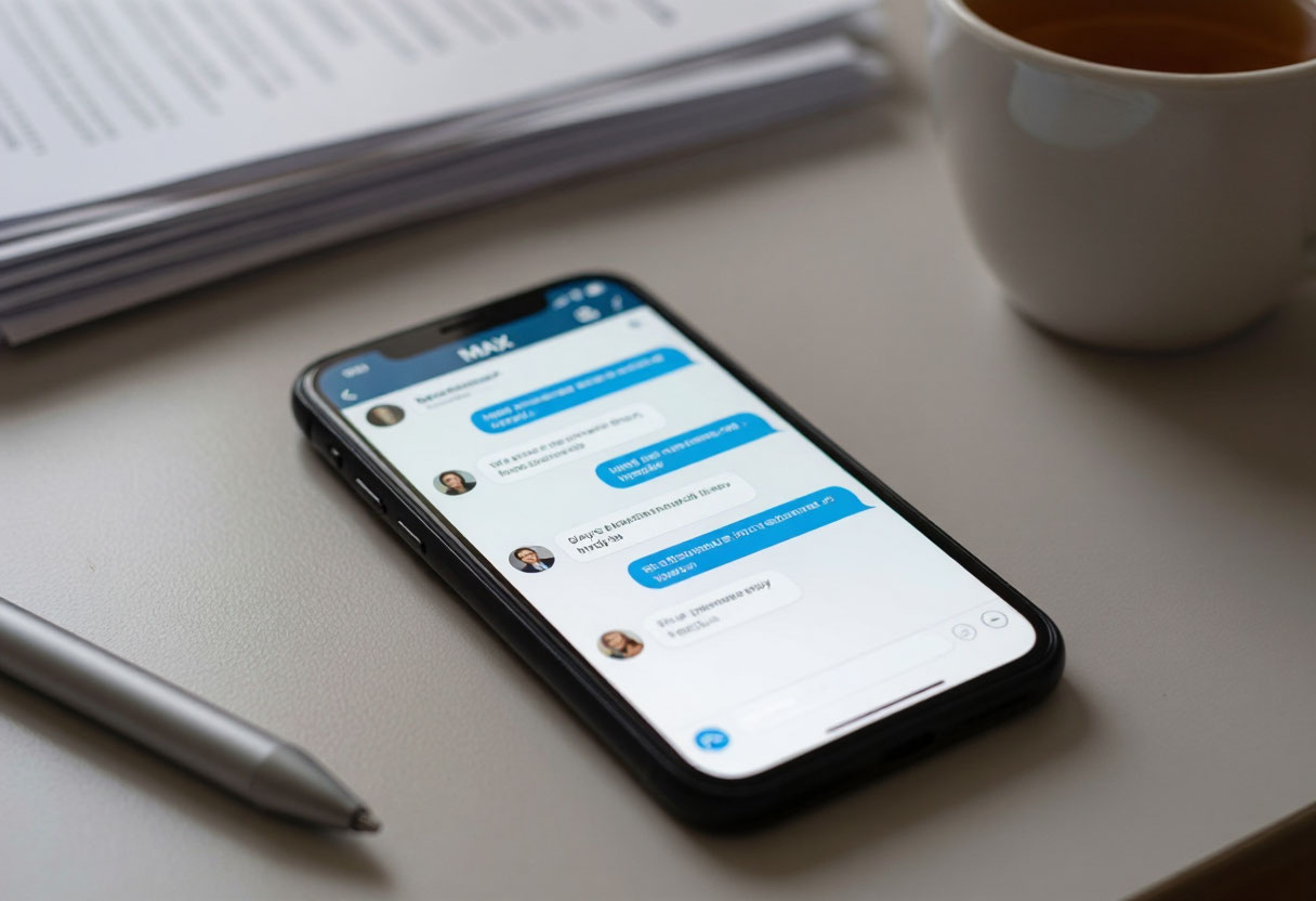 Интерфейс панели UmniBot, инструмент для надёжного управления чат-ботами в MAX