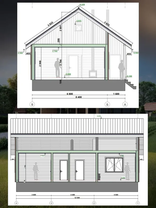 Каркасный дом Терра-90 90 м² — фото 4