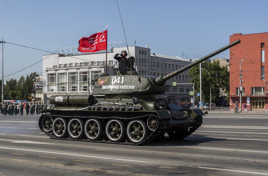 План парада в новосибирске