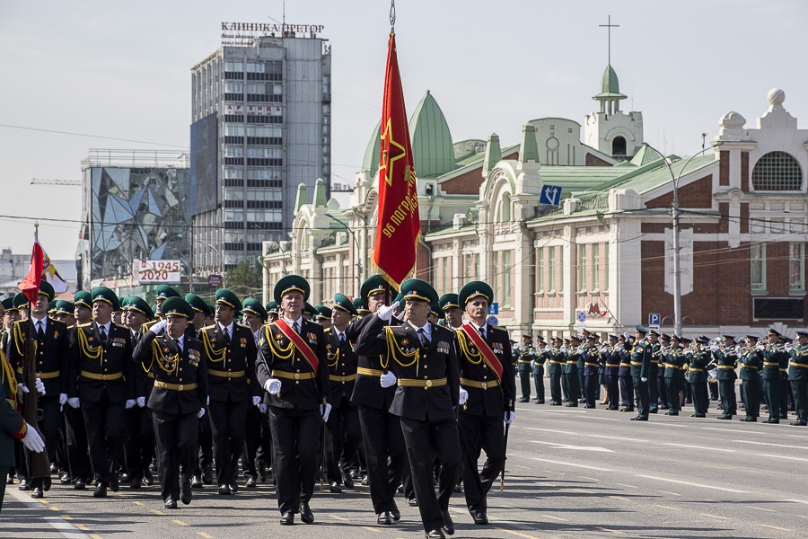 Парад 9 мая новосибирск фото