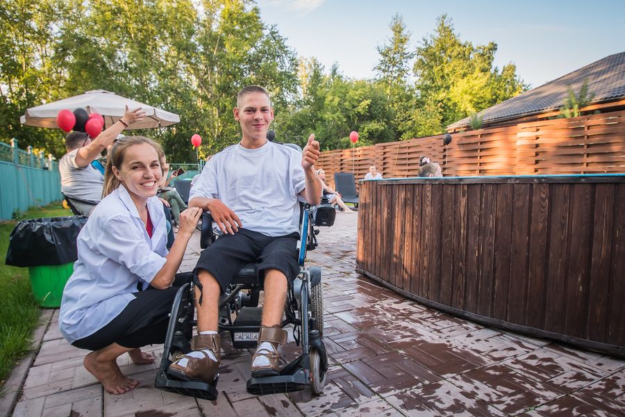 Фото «Особенный ТИП»: как новосибирец в инвалидном кресле умудряется заниматься экстримом 8