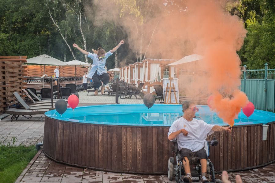 Фото «Особенный ТИП»: как новосибирец в инвалидном кресле умудряется заниматься экстримом 69