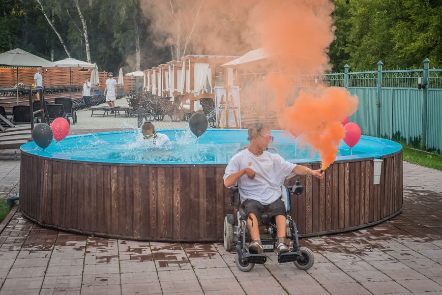 Фото «Особенный ТИП»: как новосибирец в инвалидном кресле умудряется заниматься экстримом 71