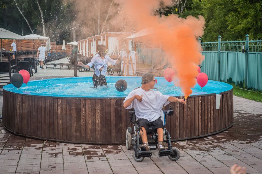 Фото «Особенный ТИП»: как новосибирец в инвалидном кресле умудряется заниматься экстримом 73
