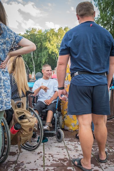 Фото «Особенный ТИП»: как новосибирец в инвалидном кресле умудряется заниматься экстримом 94
