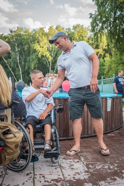 Фото «Особенный ТИП»: как новосибирец в инвалидном кресле умудряется заниматься экстримом 96