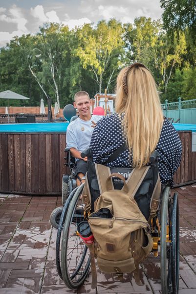 Фото «Особенный ТИП»: как новосибирец в инвалидном кресле умудряется заниматься экстримом 99