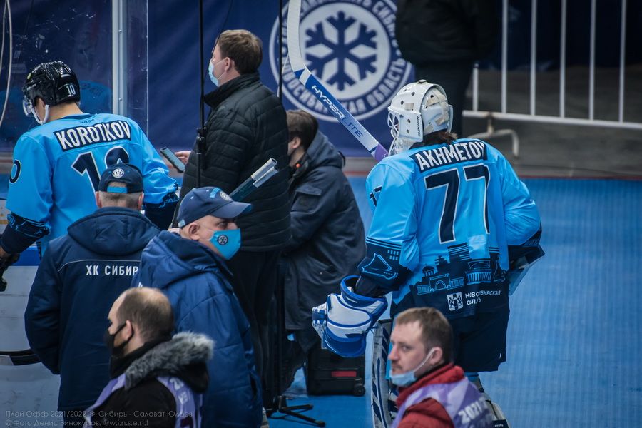 Фото Хоккейная «Сибирь» победила «Салават Юлаев» на третьем матче в плей-офф 151
