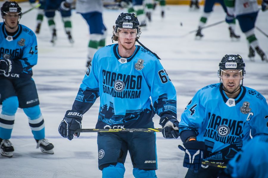 Фото Хоккейная «Сибирь» победила «Салават Юлаев» на третьем матче в плей-офф 147