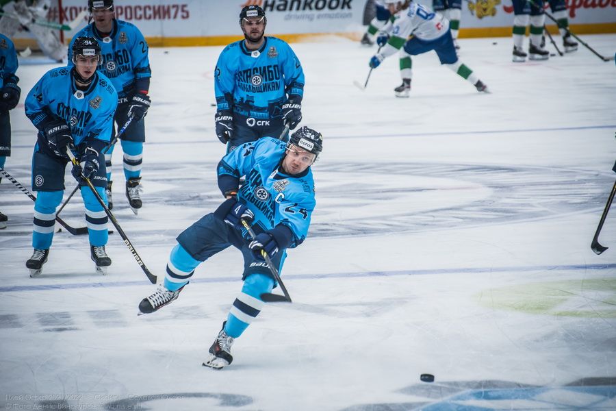 Фото Хоккейная «Сибирь» победила «Салават Юлаев» на третьем матче в плей-офф 141