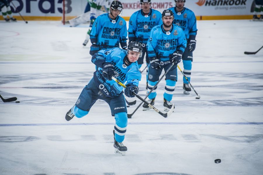 Фото Хоккейная «Сибирь» победила «Салават Юлаев» на третьем матче в плей-офф 140