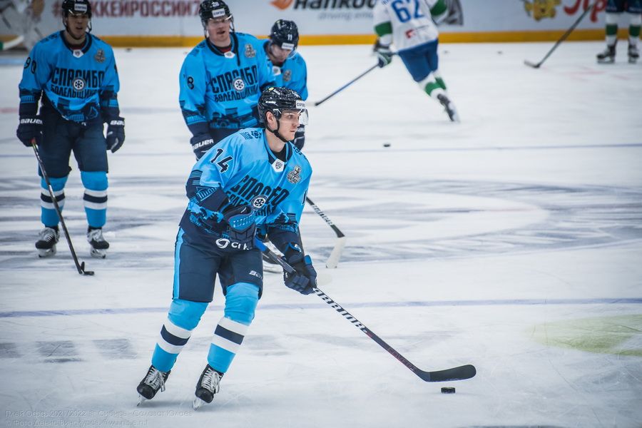 Фото Хоккейная «Сибирь» победила «Салават Юлаев» на третьем матче в плей-офф 139