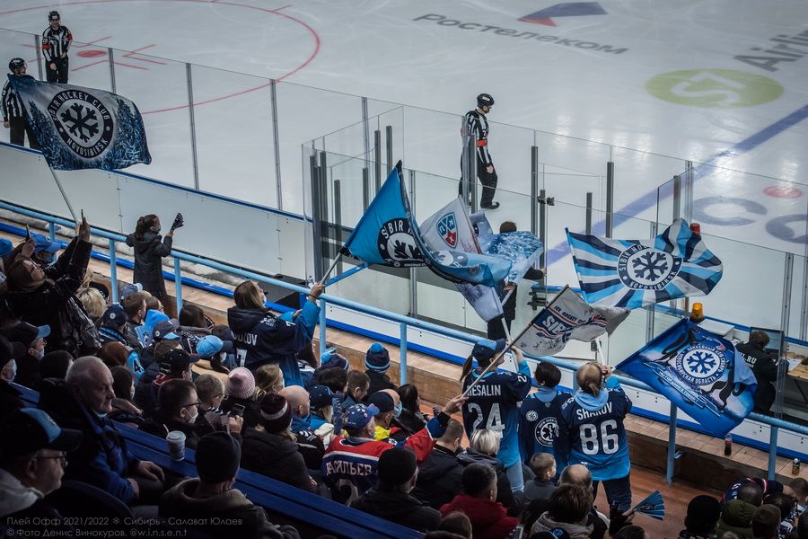 Фото Хоккейная «Сибирь» победила «Салават Юлаев» на третьем матче в плей-офф 111