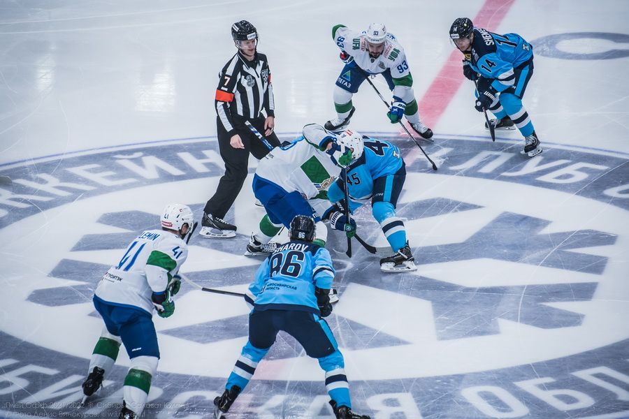 Фото Хоккейная «Сибирь» победила «Салават Юлаев» на третьем матче в плей-офф 110