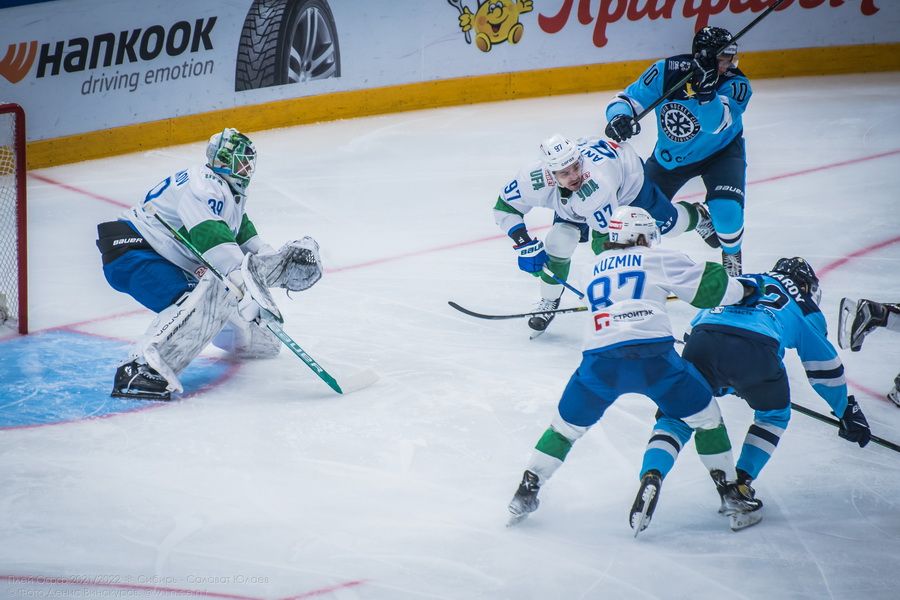 Фото Хоккейная «Сибирь» победила «Салават Юлаев» на третьем матче в плей-офф 109