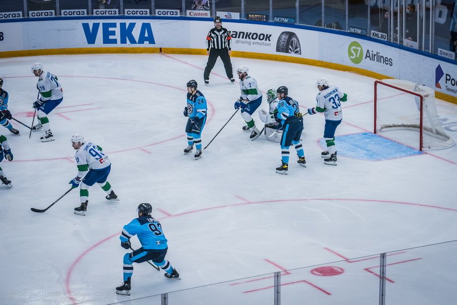 Фото Хоккейная «Сибирь» победила «Салават Юлаев» на третьем матче в плей-офф 95
