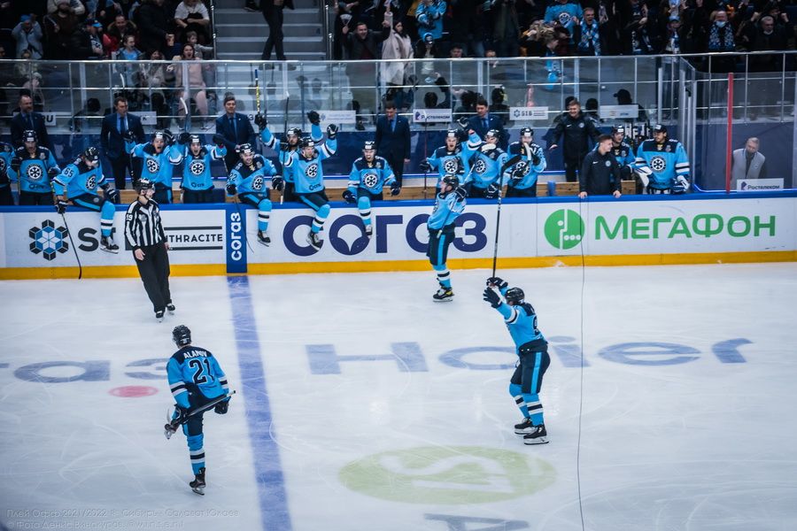 Фото Хоккейная «Сибирь» победила «Салават Юлаев» на третьем матче в плей-офф 94