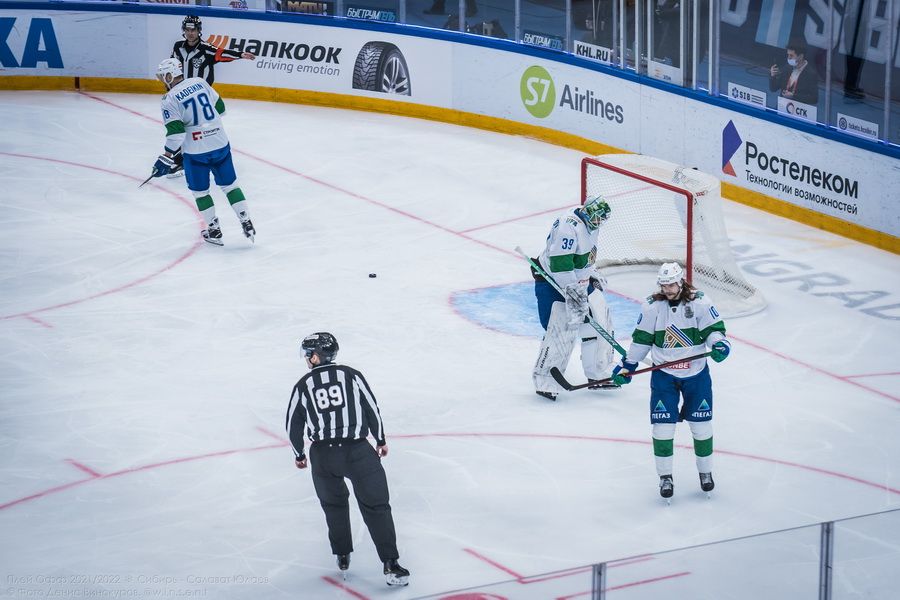 Фото Хоккейная «Сибирь» победила «Салават Юлаев» на третьем матче в плей-офф 93