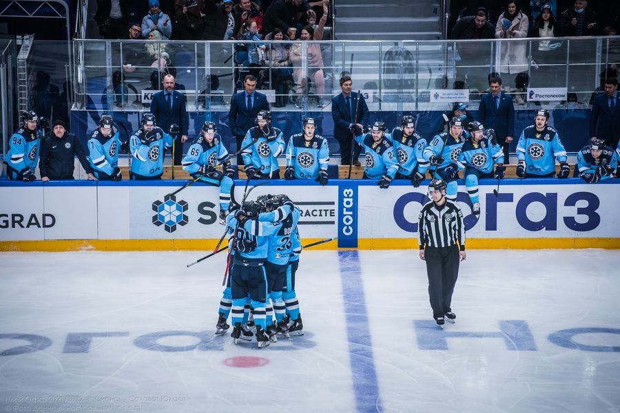 Фото Хоккейная «Сибирь» победила «Салават Юлаев» на третьем матче в плей-офф 91