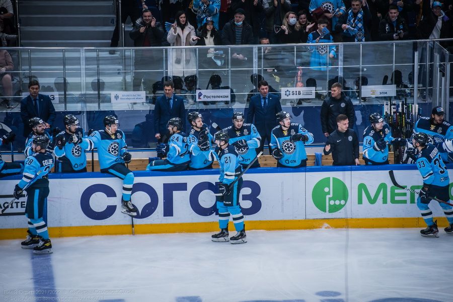 Фото Хоккейная «Сибирь» победила «Салават Юлаев» на третьем матче в плей-офф 89