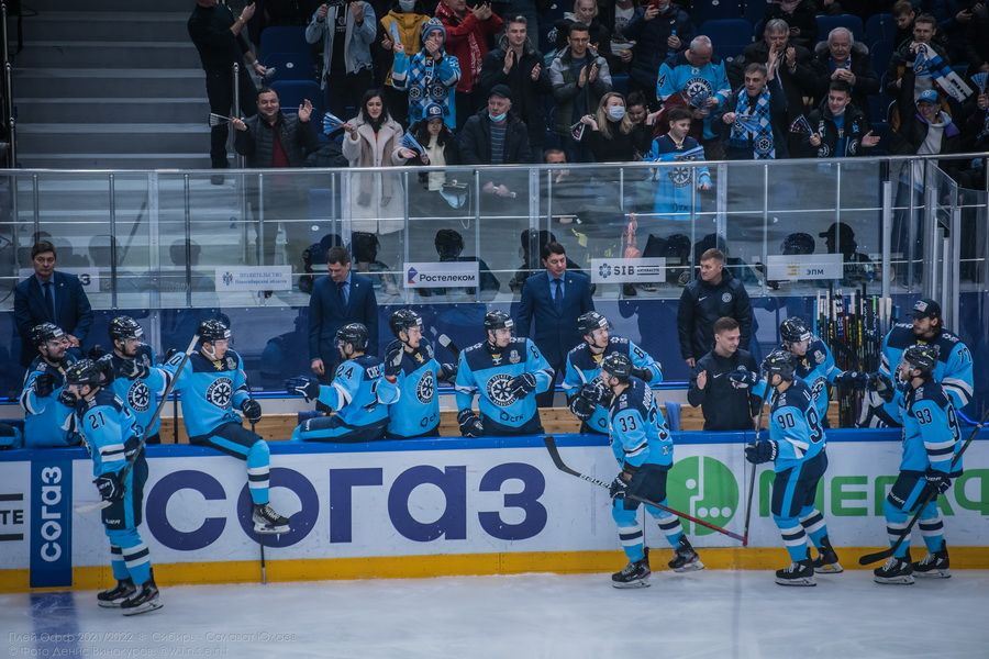 Фото Хоккейная «Сибирь» победила «Салават Юлаев» на третьем матче в плей-офф 88