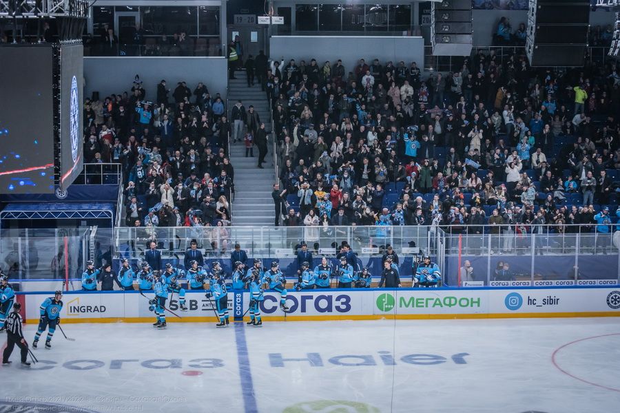 Фото Хоккейная «Сибирь» победила «Салават Юлаев» на третьем матче в плей-офф 87