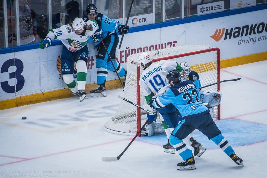 Фото Хоккейная «Сибирь» победила «Салават Юлаев» на третьем матче в плей-офф 83
