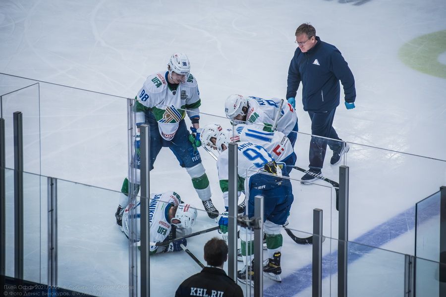 Фото Хоккейная «Сибирь» победила «Салават Юлаев» на третьем матче в плей-офф 82