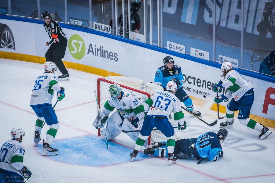 Фото Хоккейная «Сибирь» победила «Салават Юлаев» на третьем матче в плей-офф 77