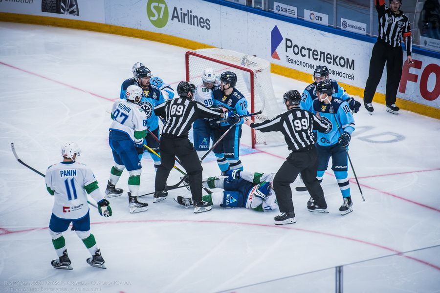 Фото Хоккейная «Сибирь» победила «Салават Юлаев» на третьем матче в плей-офф 74