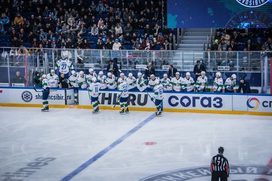 Фото Хоккейная «Сибирь» победила «Салават Юлаев» на третьем матче в плей-офф 70