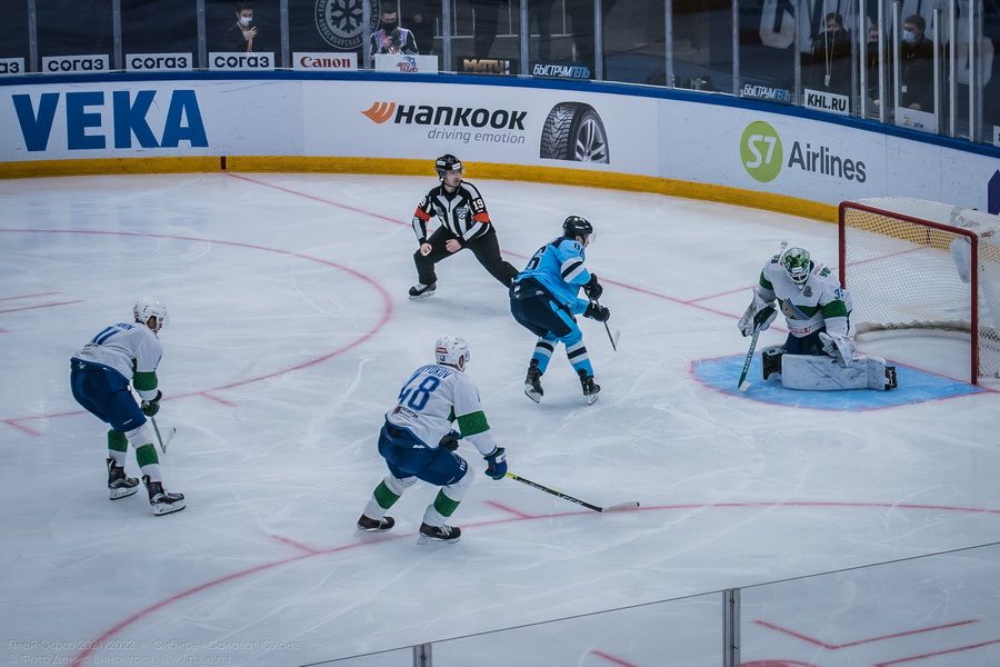 Фото Хоккейная «Сибирь» победила «Салават Юлаев» на третьем матче в плей-офф 65