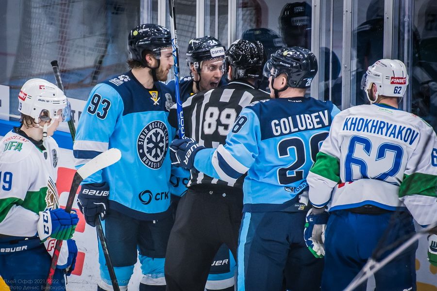 Фото Хоккейная «Сибирь» победила «Салават Юлаев» на третьем матче в плей-офф 57