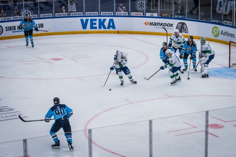 Фото Хоккейная «Сибирь» победила «Салават Юлаев» на третьем матче в плей-офф 52