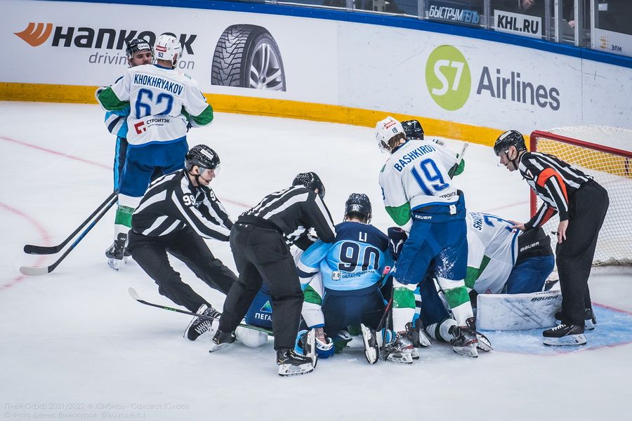 Фото Хоккейная «Сибирь» победила «Салават Юлаев» на третьем матче в плей-офф 49