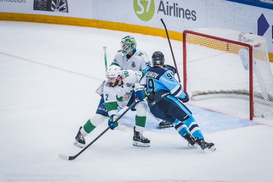 Фото Хоккейная «Сибирь» победила «Салават Юлаев» на третьем матче в плей-офф 48