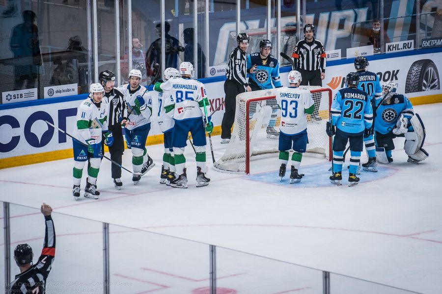 Фото Хоккейная «Сибирь» победила «Салават Юлаев» на третьем матче в плей-офф 46