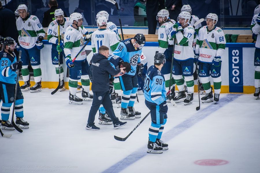 Фото Хоккейная «Сибирь» победила «Салават Юлаев» на третьем матче в плей-офф 42