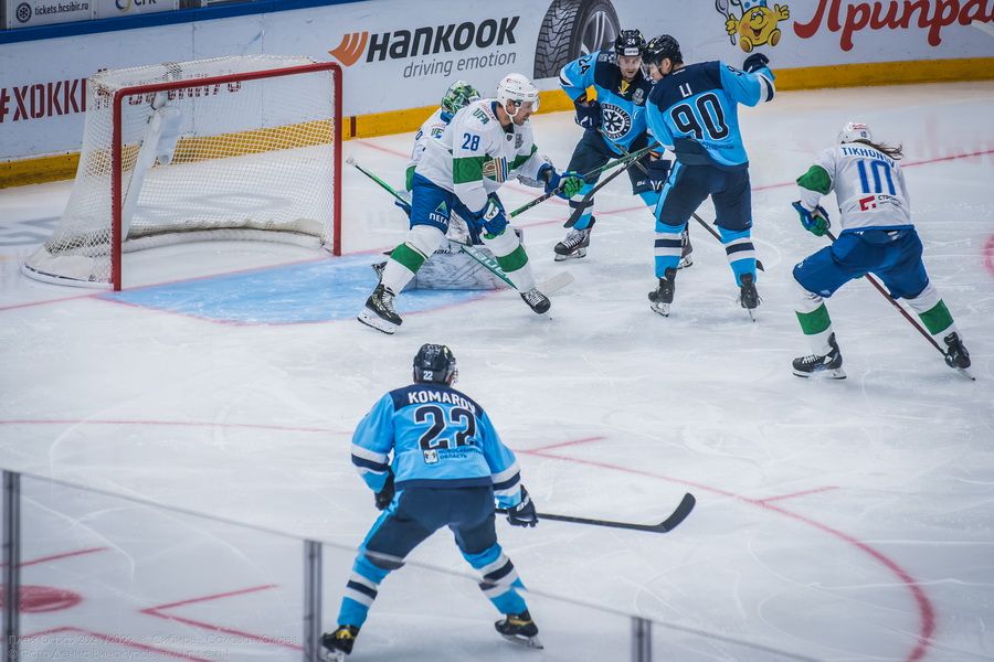 Фото Хоккейная «Сибирь» победила «Салават Юлаев» на третьем матче в плей-офф 39