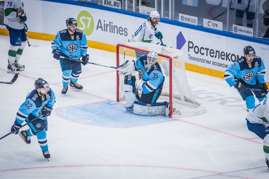 Фото Хоккейная «Сибирь» победила «Салават Юлаев» на третьем матче в плей-офф 38